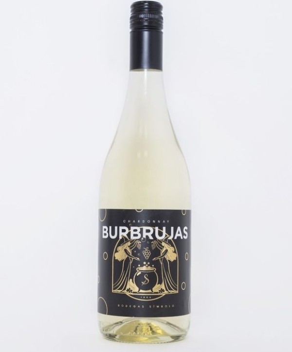 VINO BURBRUJAS SEMI CHARDONNAY 0.75 L.